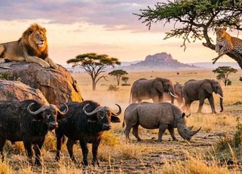 Big Five Wildlife Safari – 7 Days / 6 Nights