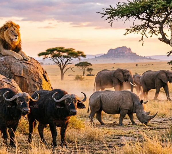 Big Five Wildlife Safari – 7 Days / 6 Nights